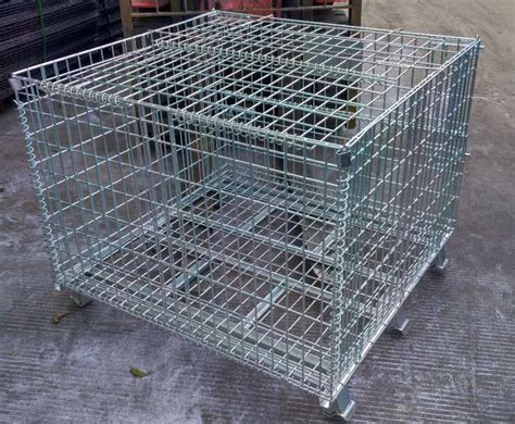 steel mesh cage box|wire mesh cages for storage.